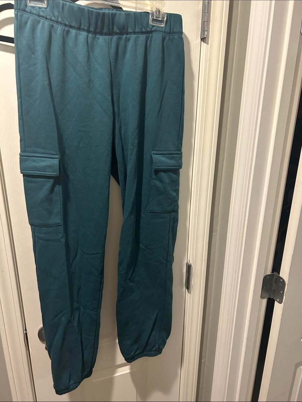 Head Teal Cargo Jogger Pants - Women's Teal Green